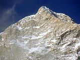 7 13 Makalu Summit Close Up Afternoon From Makalu Base Camp South Makalu Southwest Face and South Face close up in the late afternoon from Makalu Base Camp South (4850m).